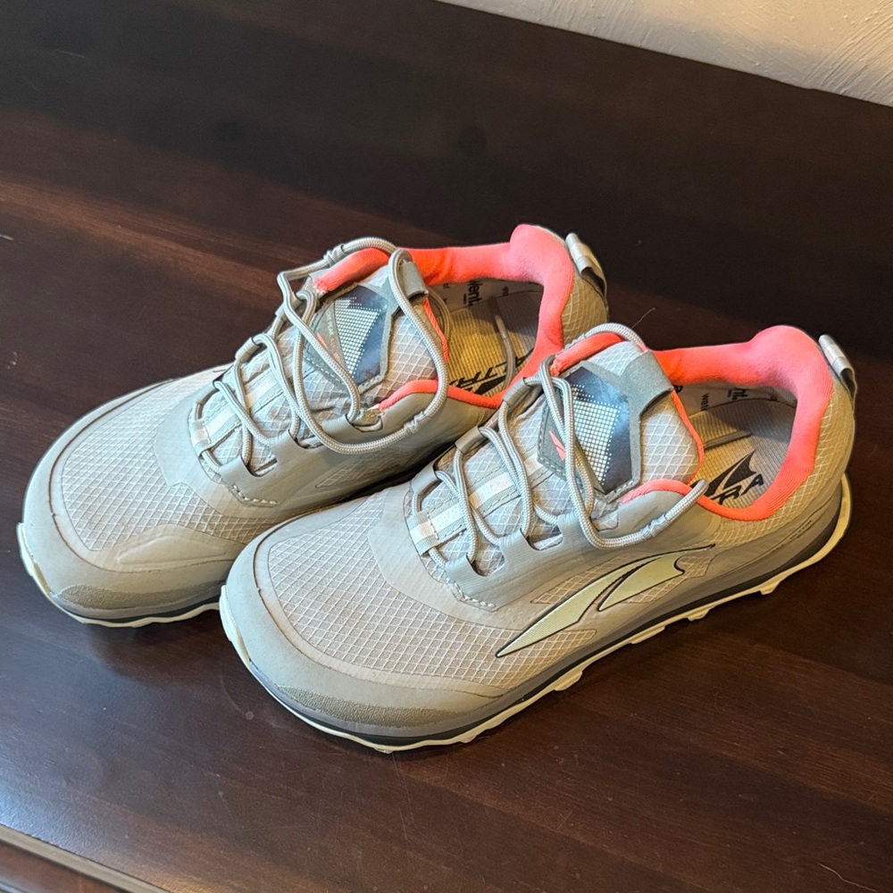 Altra All Weather Grey Athletic Shoes with Coral Lining